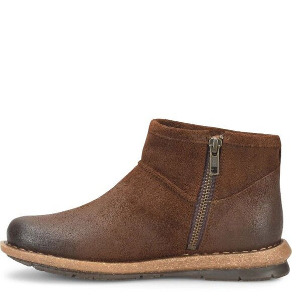 NEW BORN Made In Mexico Suede Tinley Distressed Comfort Booties 1125 5m3 - Picture 6 of 9